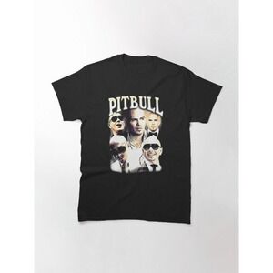 Pitbull Mr Worldwide Retro Party Music Fan T-Shirt